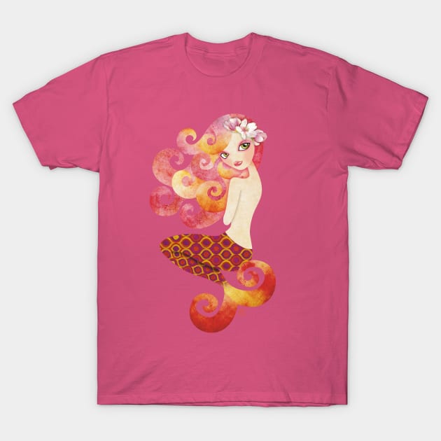 Coraleen Mermaid T-Shirt by sandygrafik